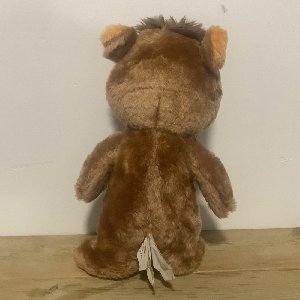 NWT Vintage Yogi 1980 Boo Boo Bear Authentic Mighty Star 13 Inch Plush Bear - Picture 2 of 6